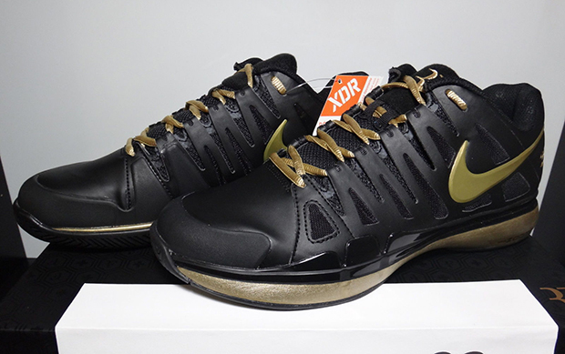 Nike Vapor Tour Federer Black Gold 3