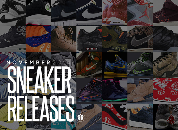 November 2014 Sneaker Releases