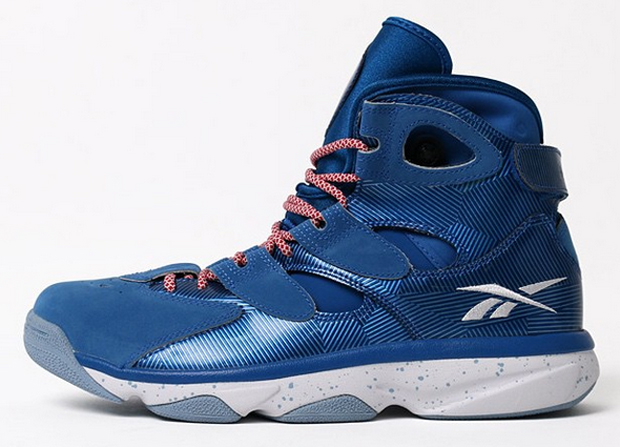 Reebok Shaq Attaq IV - Royal - Grey