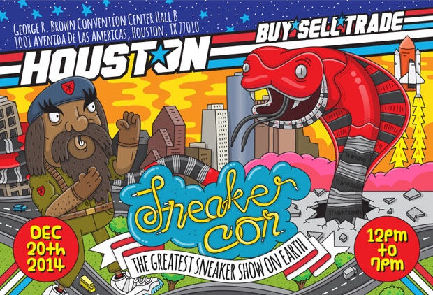 Sneaker Con Houston – Saturday, December 20th, 2014