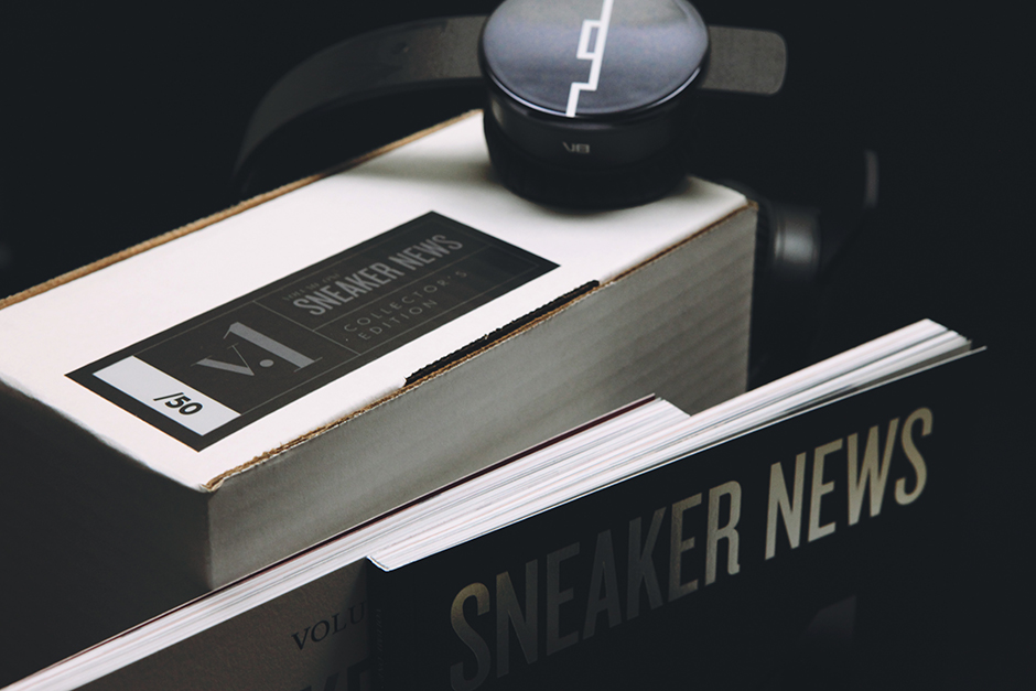 Sneaker News Volume One Black Cover 3