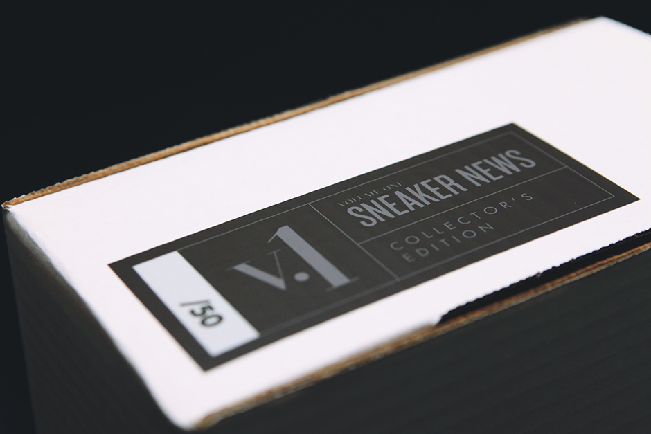 Sneaker News Volume One Black Cover 4