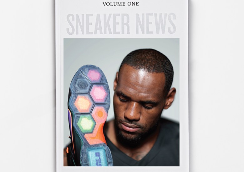 LeBron James covers SNEAKER NEWS Volume One