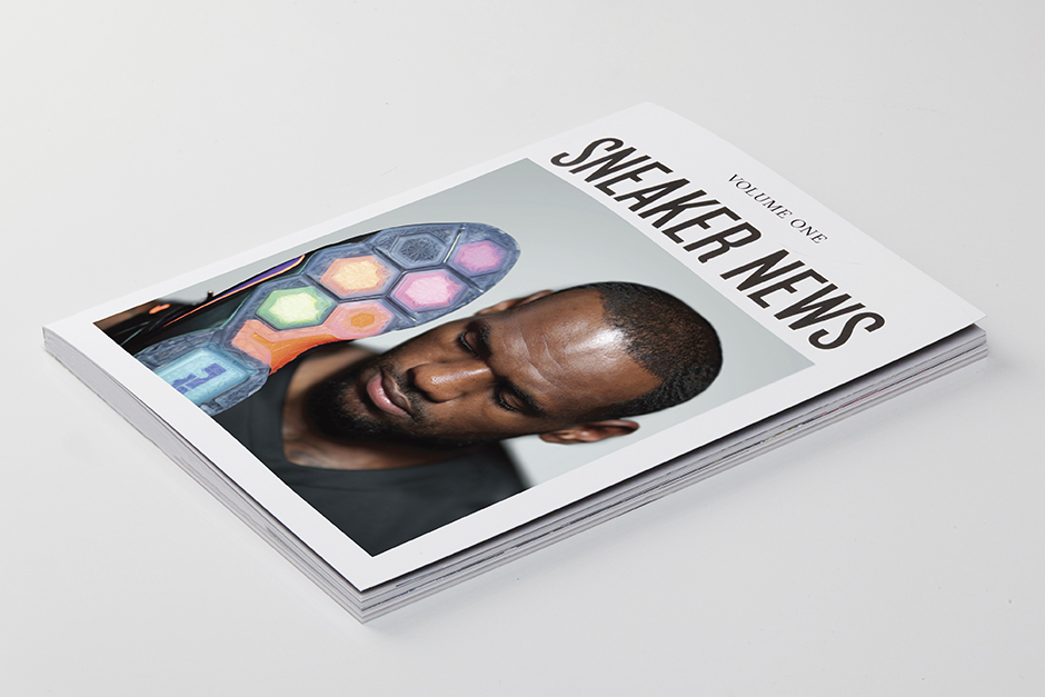 Sneaker News Volume One Cover Lebron 2