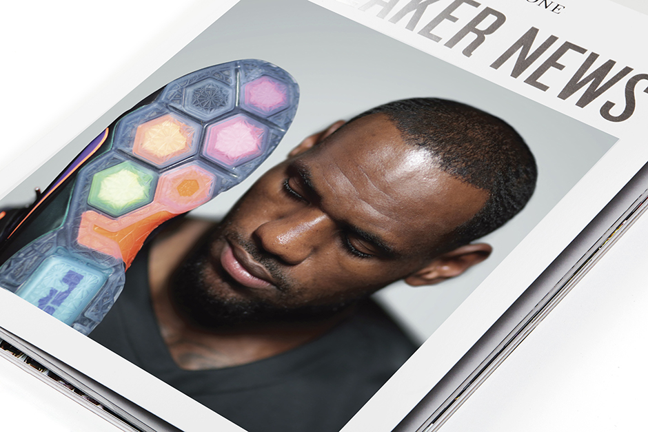 Sneaker News Volume One Cover Lebron 3