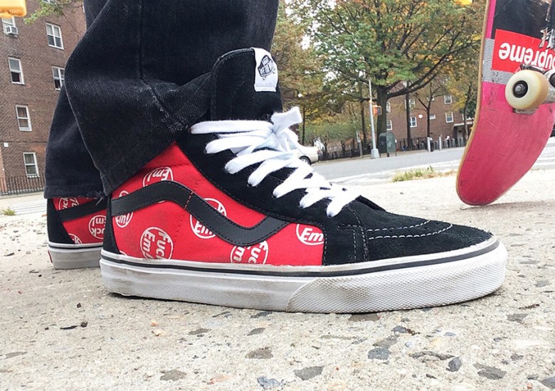 Supreme x Vans Sk8-Hi + Era “F%#$ ‘Em” Collection