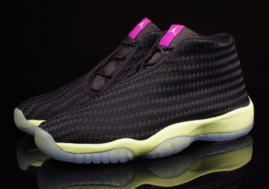 Air Jordan Future GG – Black – Fuchsia Force – Liquid Lime