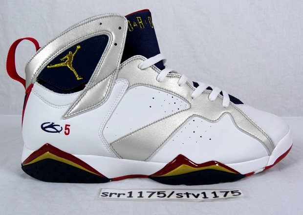 Four Air Jordan 7 Retro Olympic Pes For Jordan Brand Athletes Jason Kidd