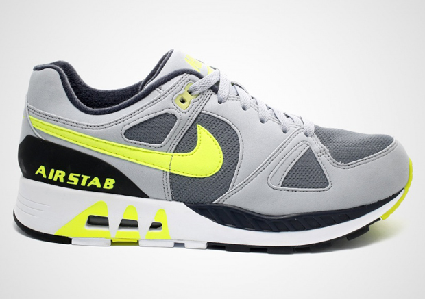 Nike Air Stab - Cool Grey - Volt