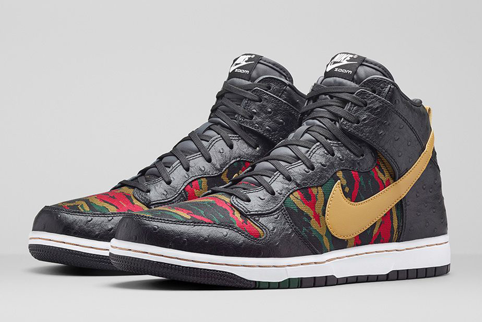 Nike Dunk High Cmft Premium Ostrich 1