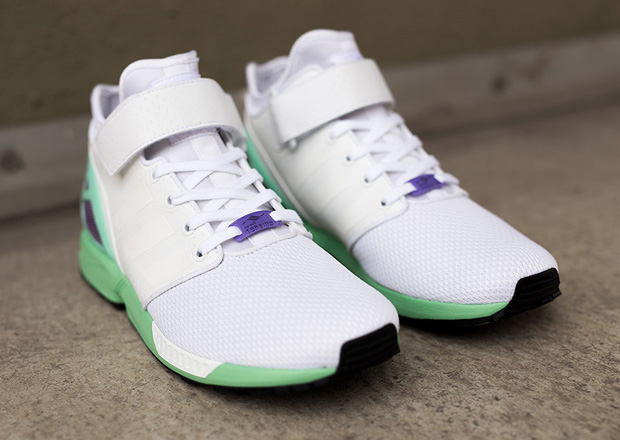 Adidas Zx Flux Nps Mid White Mint Purple 2