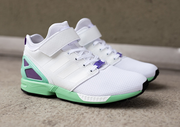 Adidas Zx Flux Nps Mid White Mint Purple 4