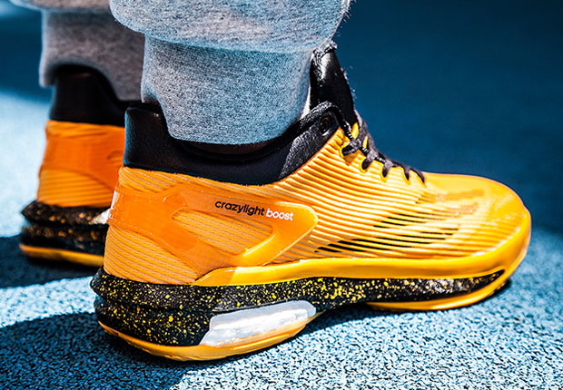 Adidas Crazy Light Boost Yellow Black 01