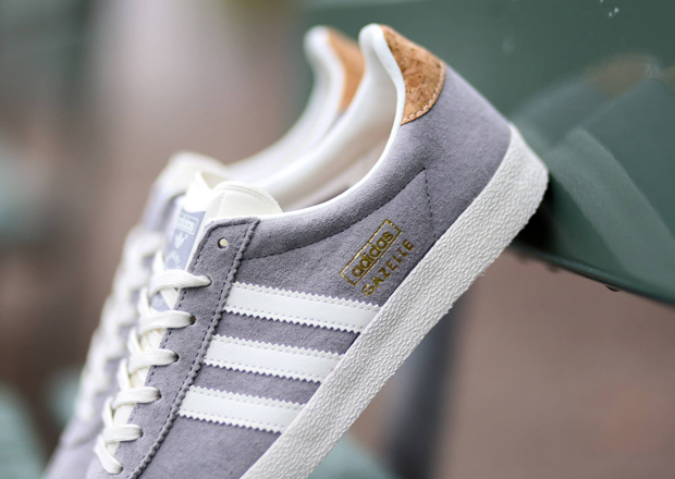 Adidas Gazelle Grey Gold 3