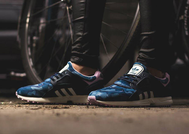 Adidas Racer Lite Blue Camo Womens 2