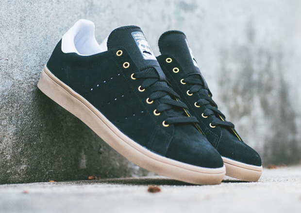 Adidas Skateboarding Stan Smith Vulc Black Gum 1