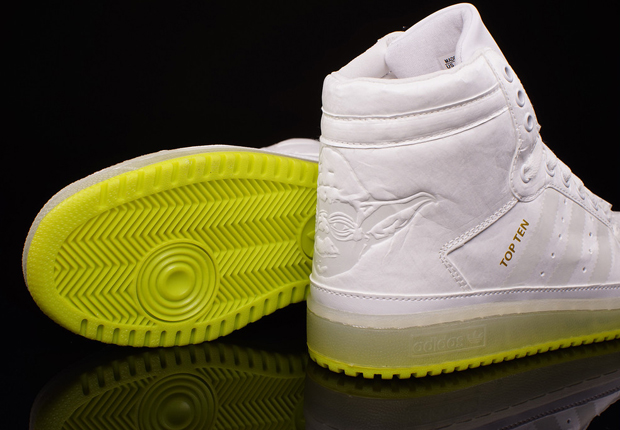 Star Wars x adidas Top Ten Hi Kids "Yoda"