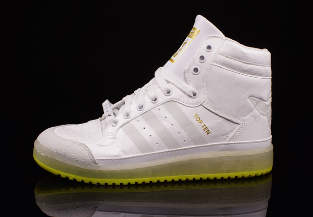 Adidas Star Wars Top Ten Hi Kids Yoda Glow In The Dark 2