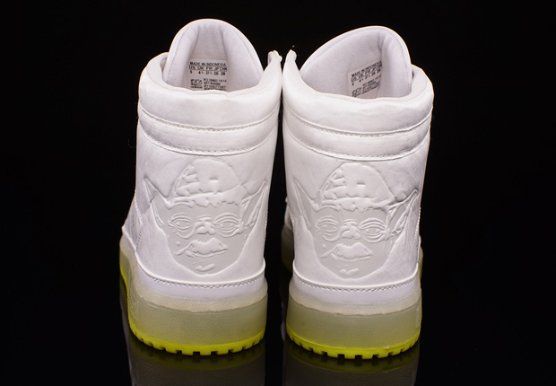 Adidas Star Wars Top Ten Hi Kids Yoda Glow In The Dark 4