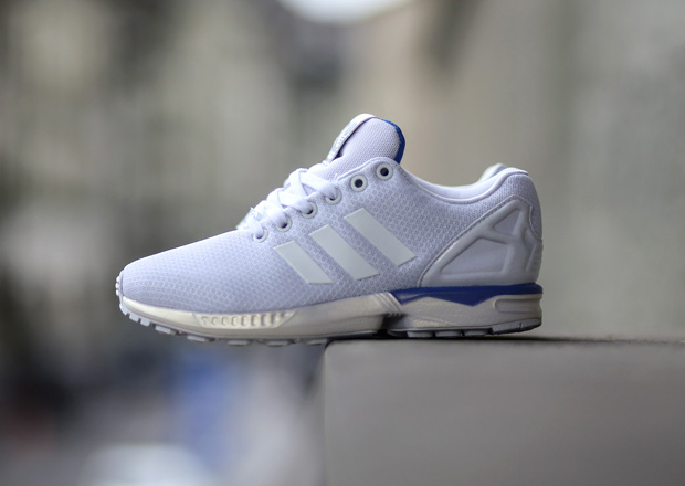 Adidas Zx Flux Flat White Bluebird 4