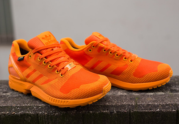 Adidas Zx Flux Weave Og Gtx Orange 2