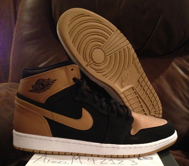 Air Jordan 1 Melo Black Gold Ebay 2