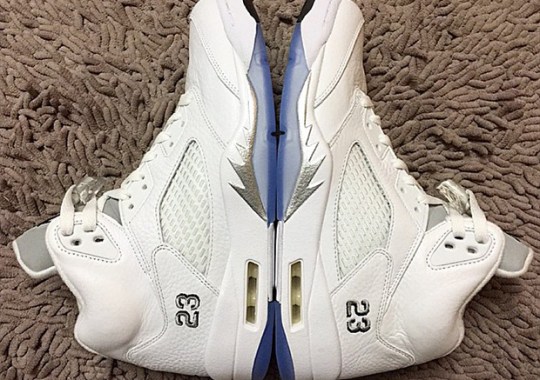 Air Jordan 5 “White/Metallic” – 2015 Retro