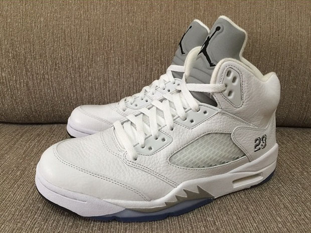 Air Jordan 5 Metallic Silver 2015 Retro 02