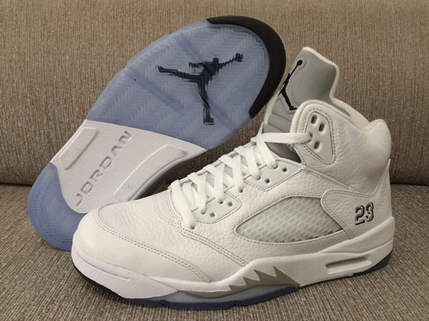 Air Jordan 5 Metallic Silver 2015 Retro 03