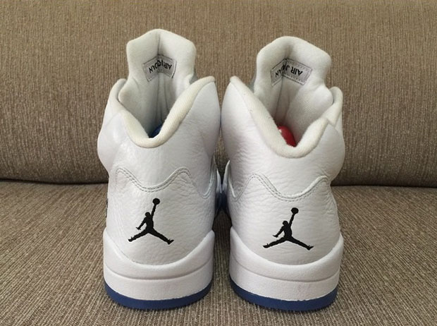 Air Jordan 5 Metallic Silver 2015 Retro 05