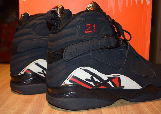 Air Jordan 8 "Playoffs" PE for Bobby Simmons