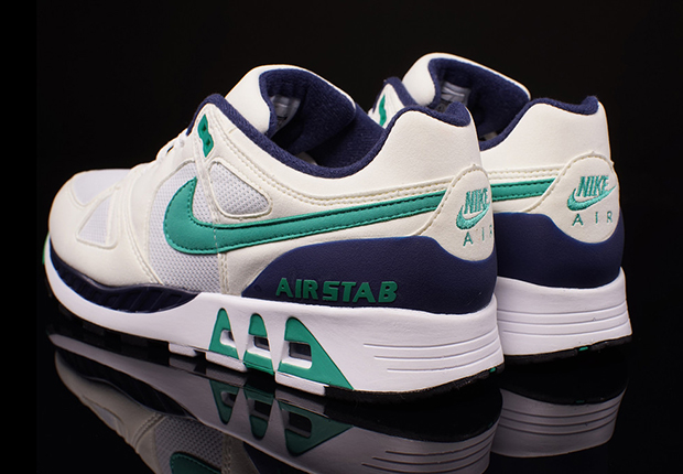 Air Stab White Emerald Green Midnight Navy 1