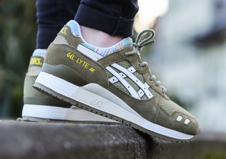 Asics Gel Lyte III – Olive – Plaid