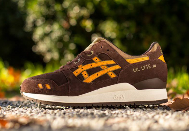 Asics Gel Lyte III - Dark Brown - Olive