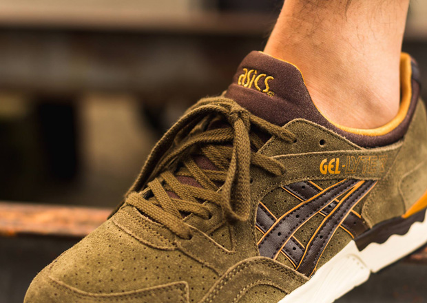 Asics Gel Lyte V Olive Dark Brown 21