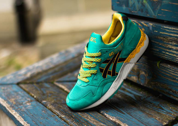 Asics Gel Lyte V – Tropical Green – Yellow – Black