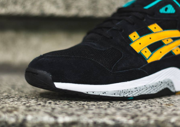 Asics Gt Quick Black Gold Teal 3