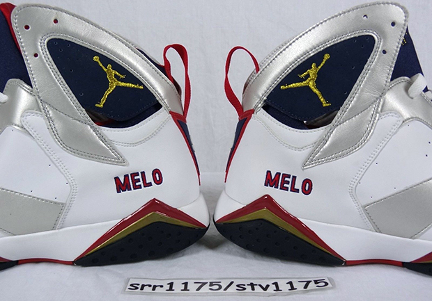 Carmelo Air Jordan 7 Olympic 2004 Pe