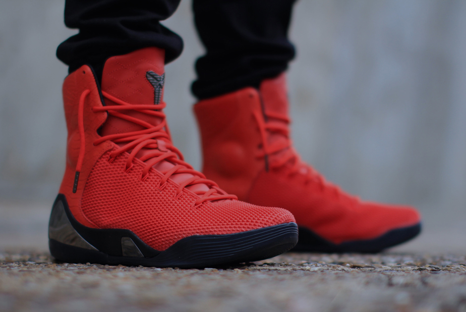 Fnike Kobe 9 High Ext Krm Red 4