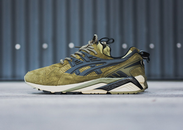 Foot Patrol Asics Gel Kayano Trainer Collab Olive Black 2