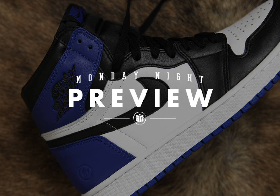 Fragment Air Jordan 1 Monday Night Preview