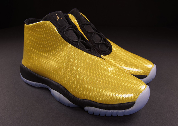 Jordan Future Girls Metallic Gold Available 1