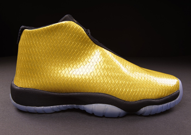 Jordan Future Girls Metallic Gold Available 3