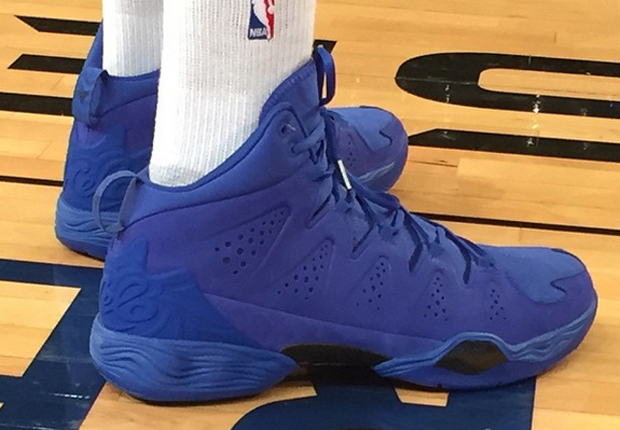 Carmelo Anthony’s Jordan Melo M10 “Blue Suede” PE