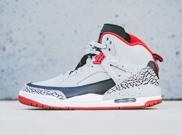 Air Jordan Spiz’ike “Wolf Grey/Gym Red” – Release Date