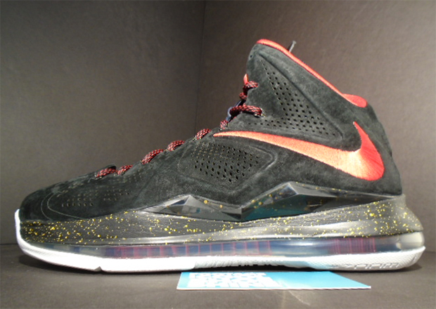 Lebron 10 Ext Suede Pe Heat Ebay 4