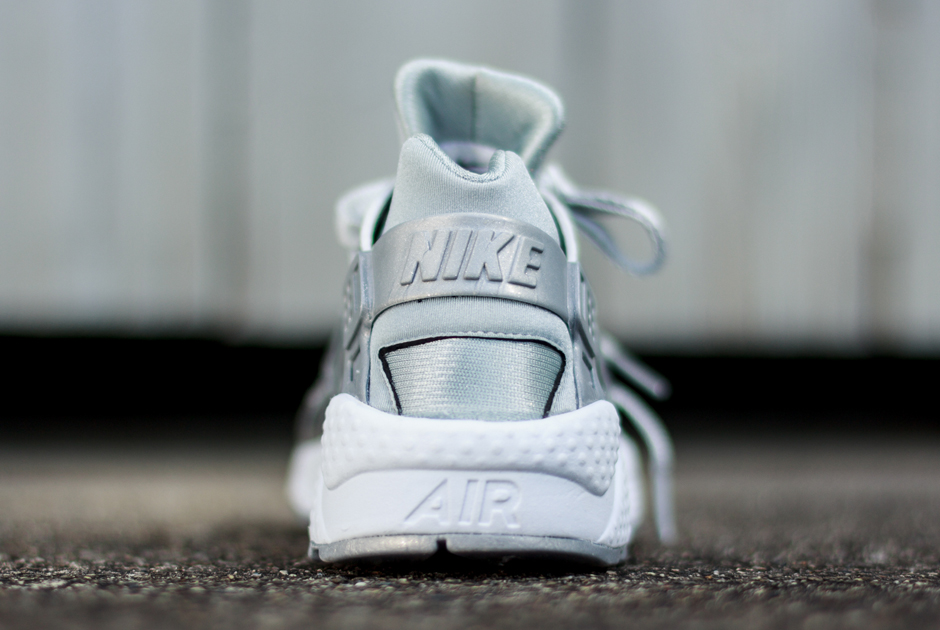 Metallic Silver Huaraches 3