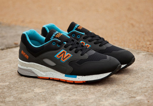 New Balance 1600 – Black – Grey – Orange – Teal