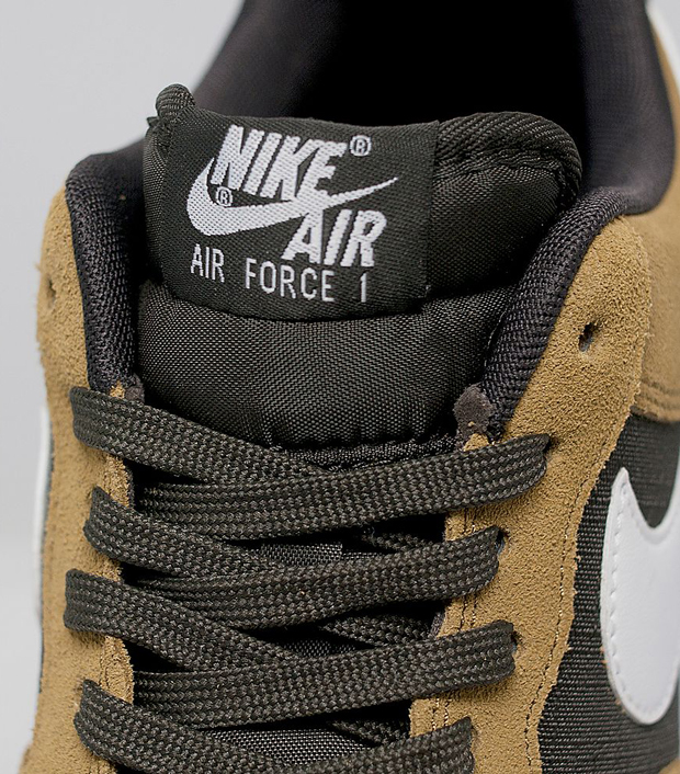 Nike Air Force 1 Low Tan Velvet Brown White 04