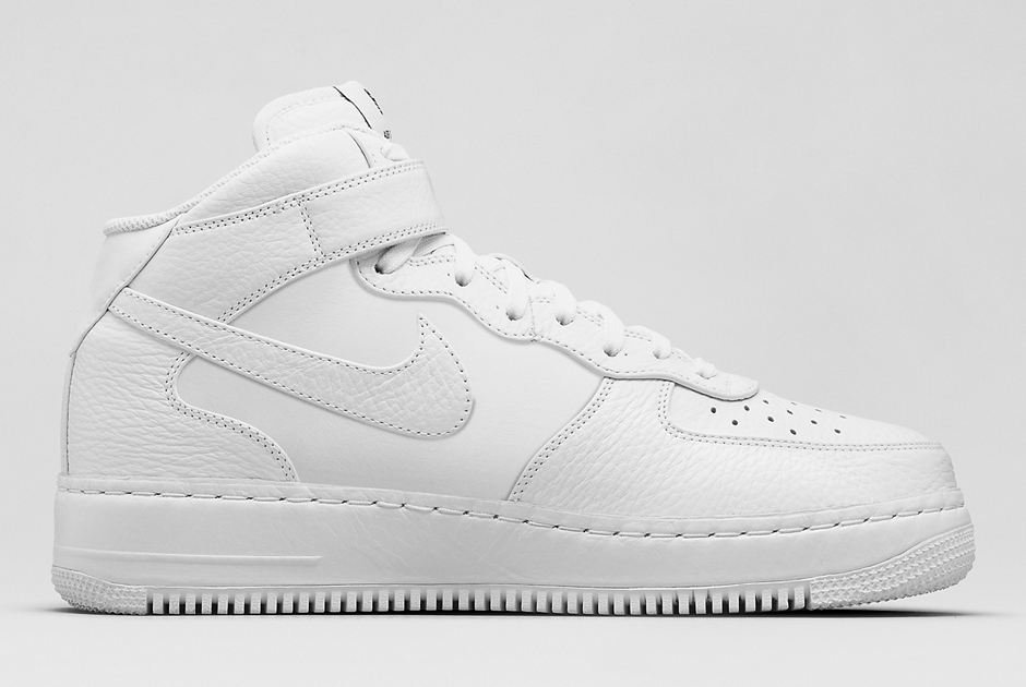 Nike Air Force 1 Mid Cmft White Team Orange White 7